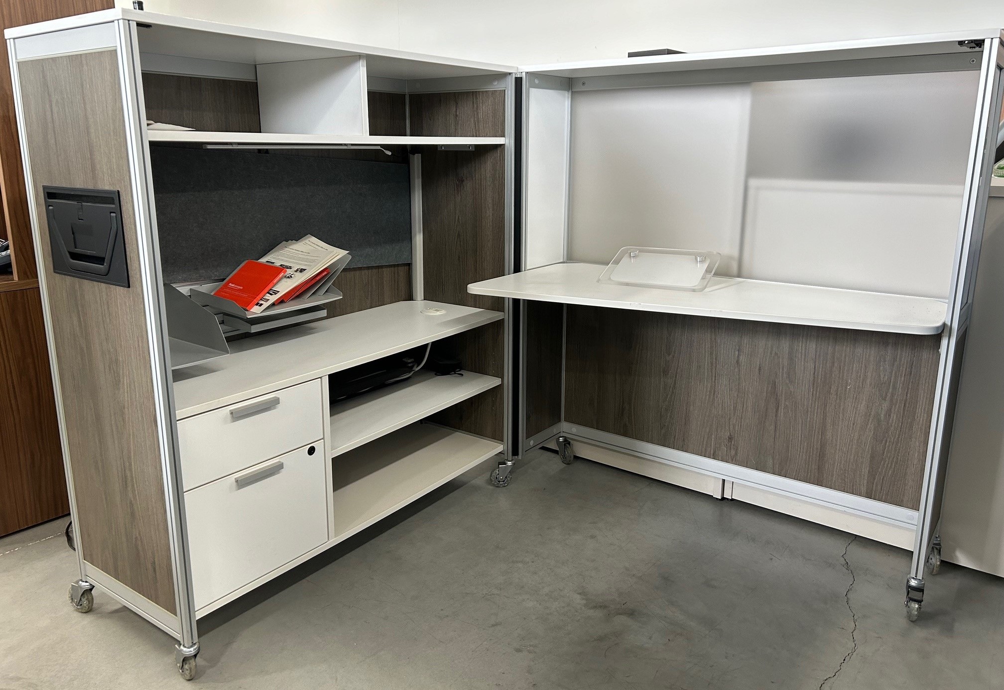 Portable Office w/box file • atWork Office Furniture Canada