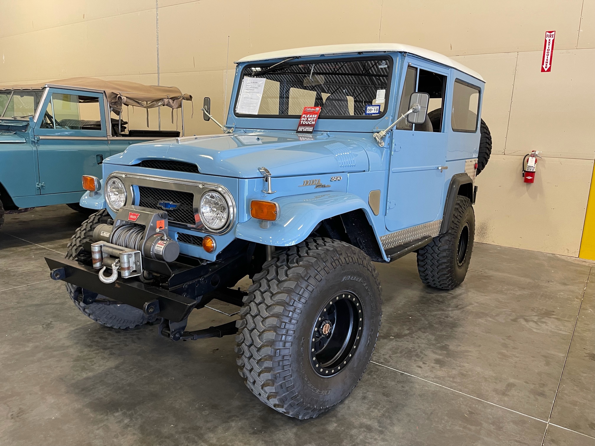 Toyota Land Cruiser at Gateway classic cars in Dallas, Texas. ATX Car
