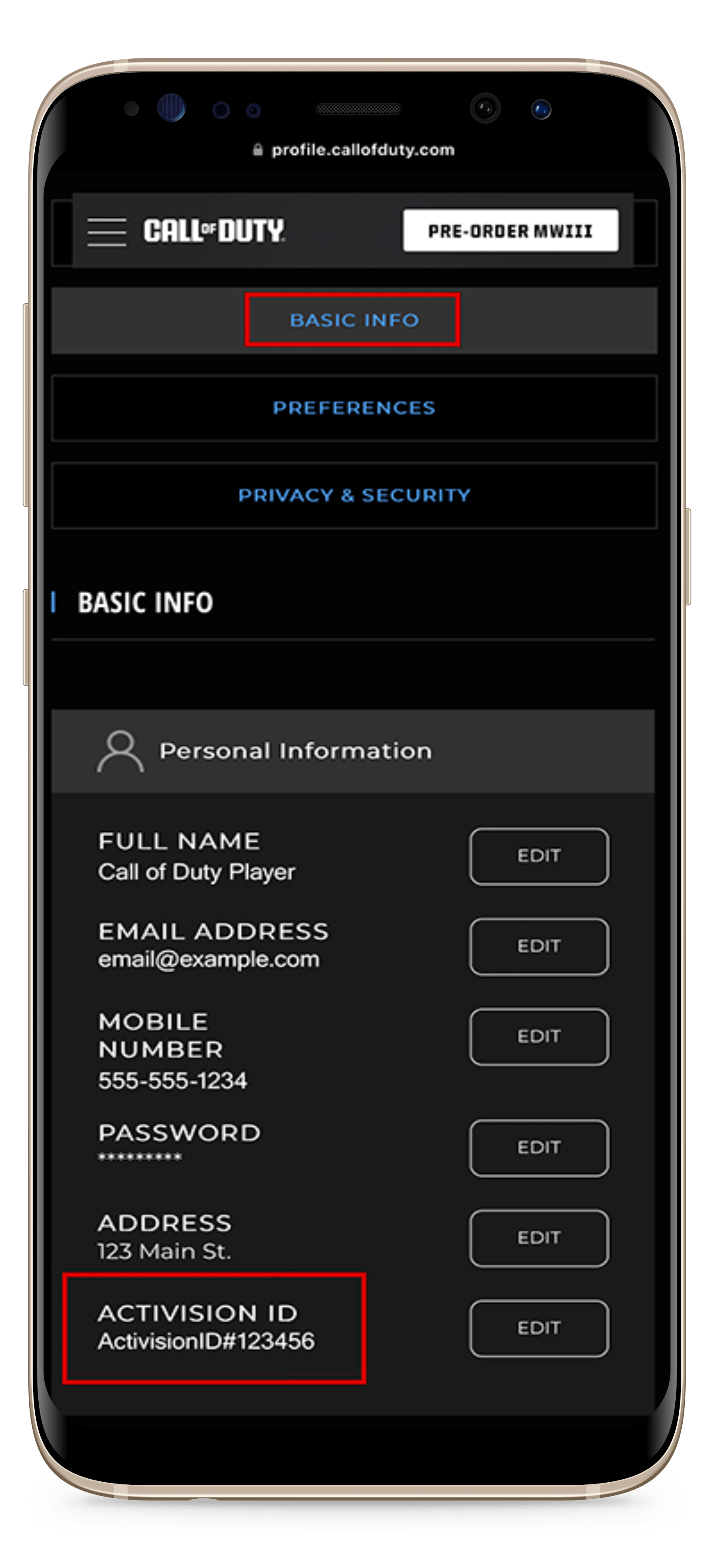 How do I find my Activision ID? CODM Australia