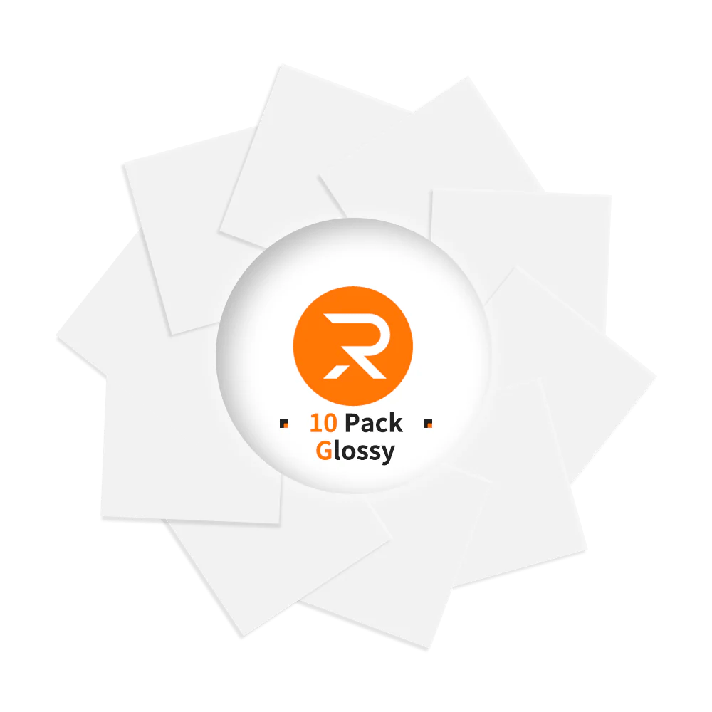 Vinyl Sticker Paper Inkjet Printable Vinyl 8.5''x11'' 10 Sheet