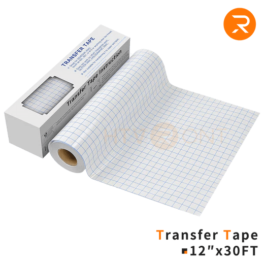 Vinyl Transfer Tape Roll Red Alignment 12" x 30 Ft HTVRONT AU Store