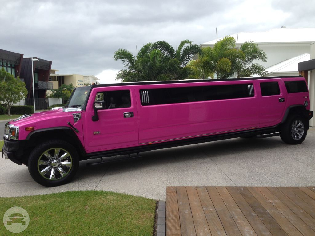 Hot Pink H2 Stretch Hummer Limousine Limousine Hire Sydney online