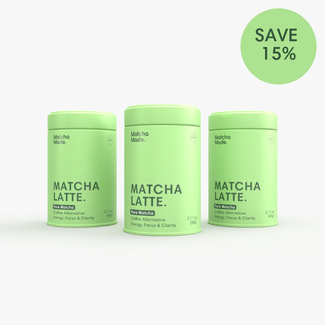 Pure Matcha Latté (3 Pack) Matcha Made