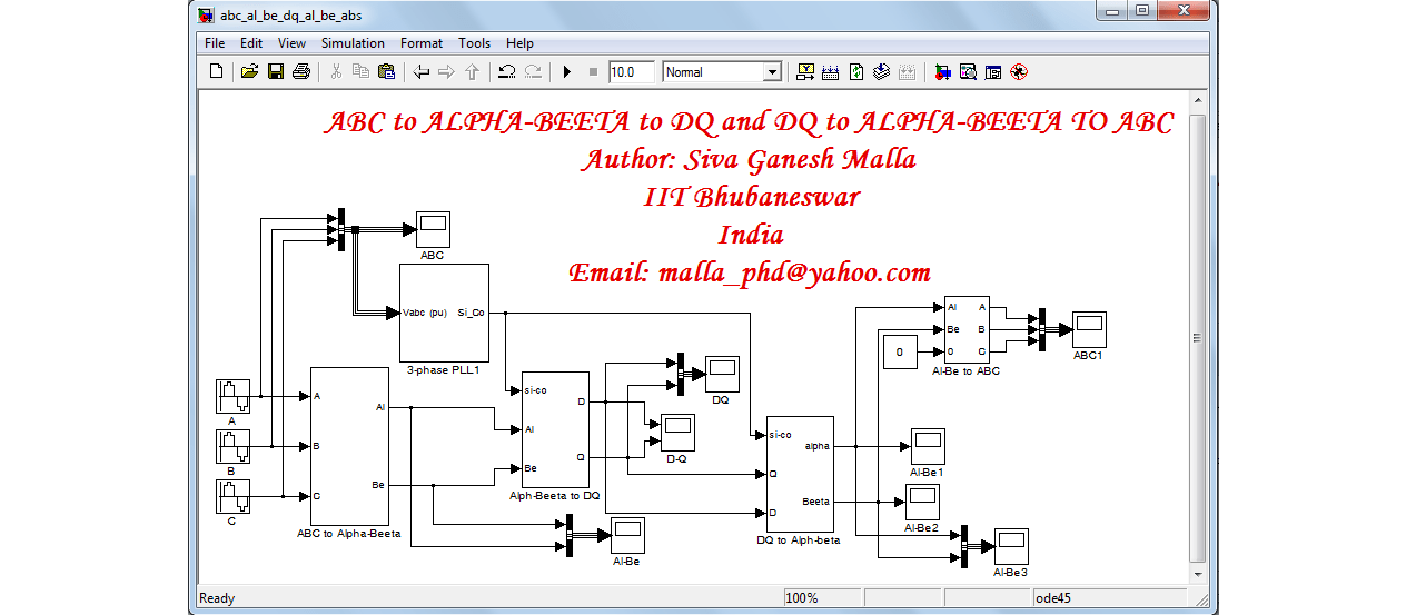 ABC to ALPHABEETA to DQ and DQ to ALPHABEETA to ABCconvertion File Exchange MATLAB Central