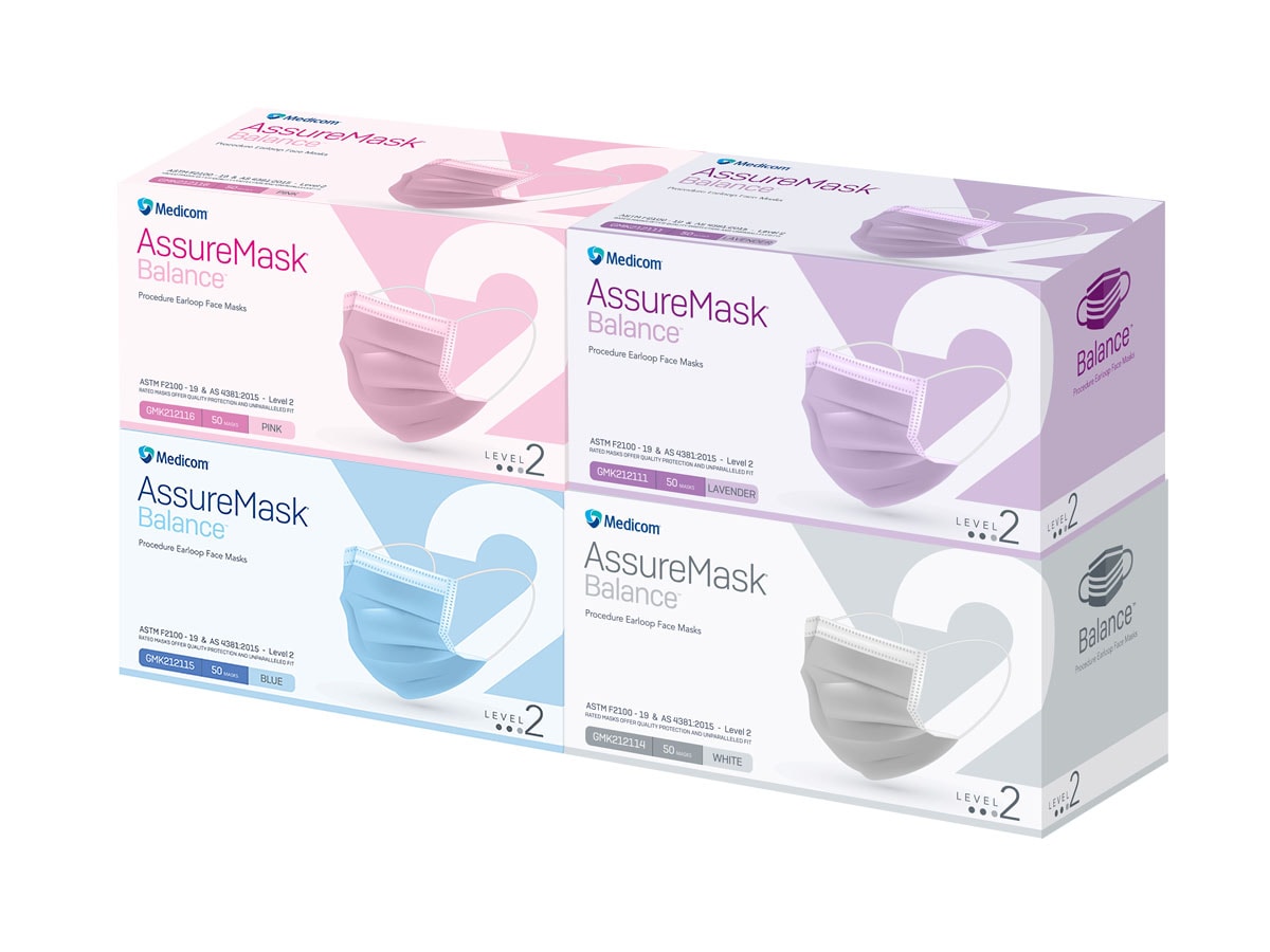 Assure Mask Balance Procedure Earloop Face Masks AS 4381 Level 2