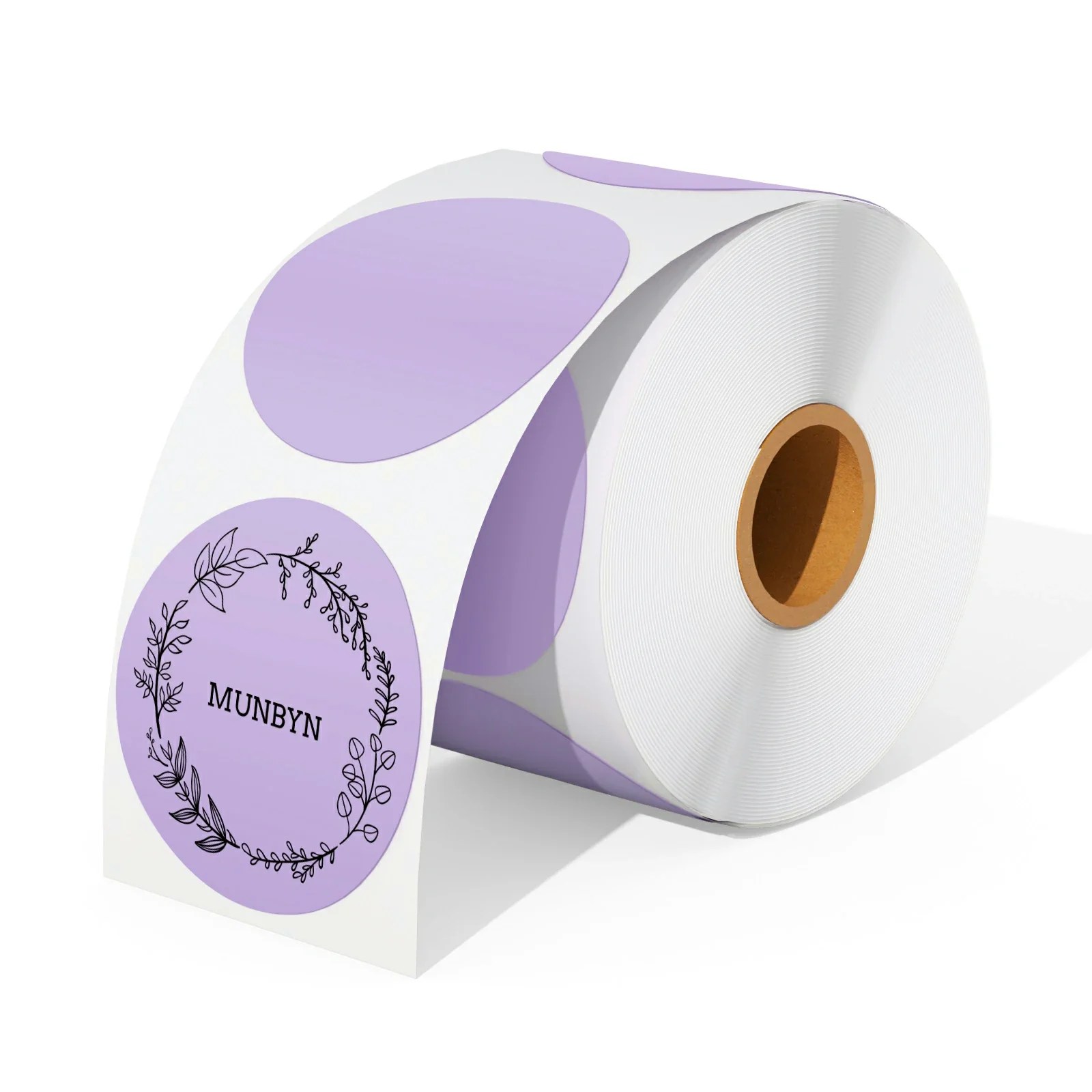 MUNBYN® 50mm Coloured Round Thermal Sticker Labels MUNBYN AU