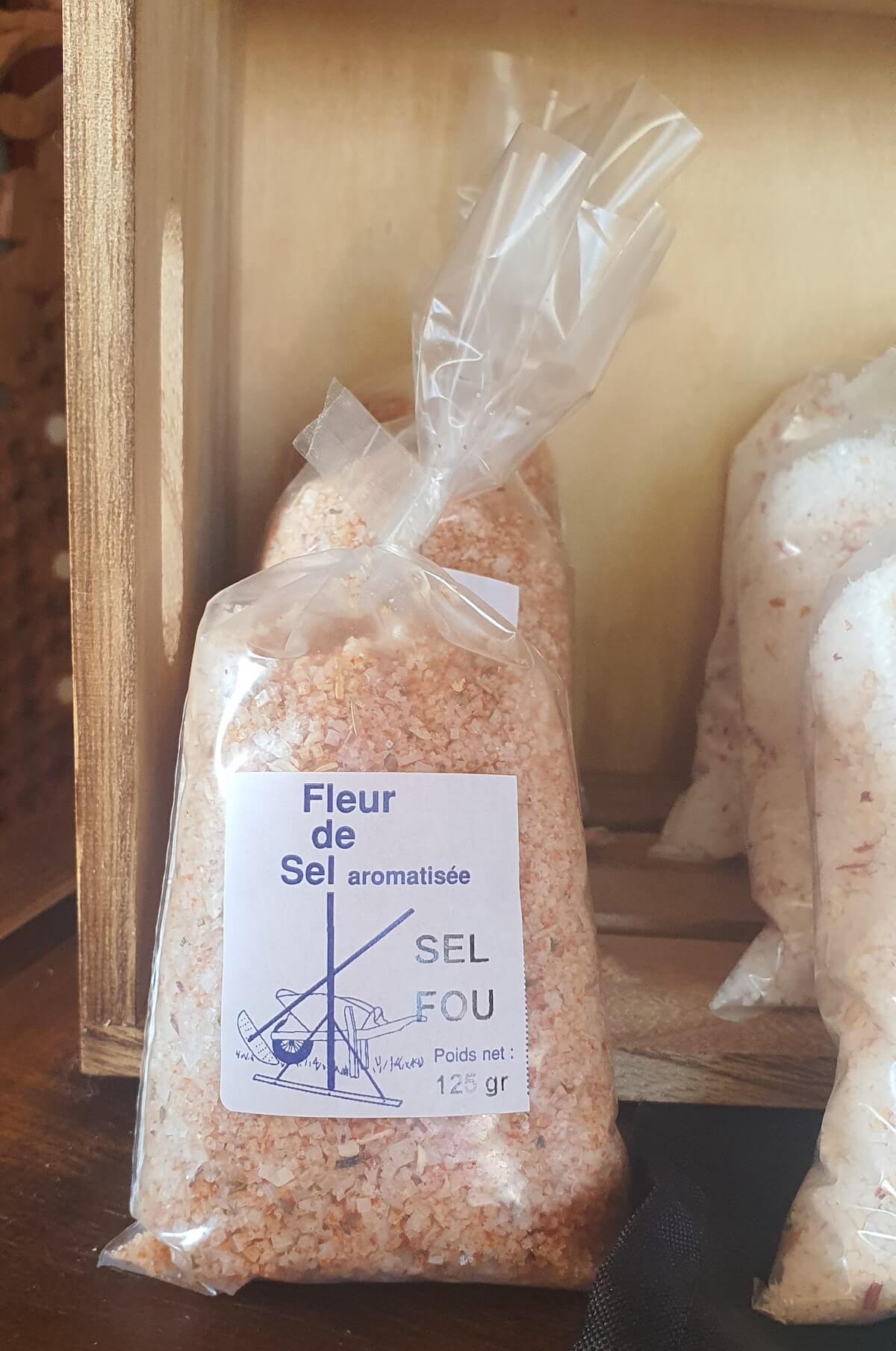 Fleur de sel (sel fou) Auberge des Etiers