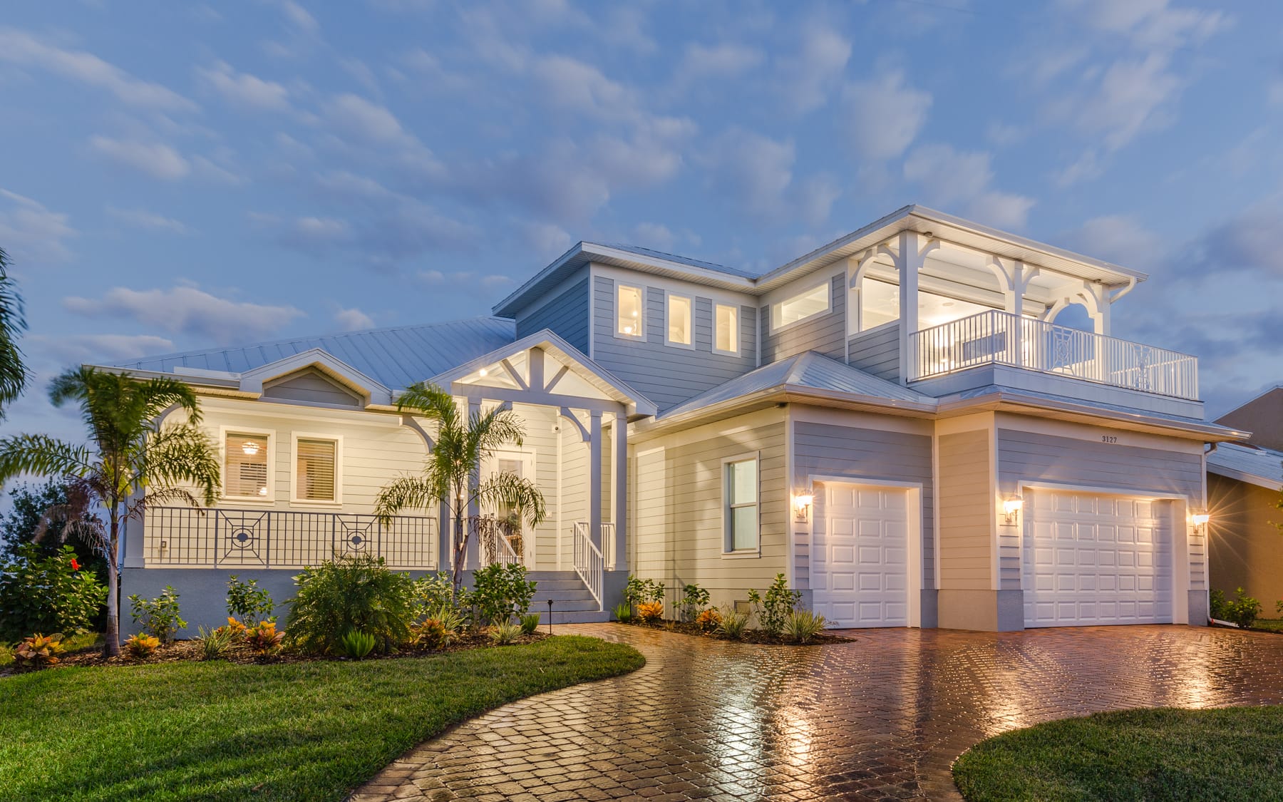 Coastal Custom Home Florida Aubuchon Homes