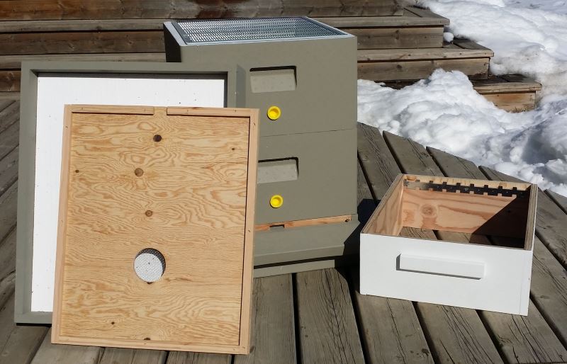 Polystyrene Bee Hives Auburn Acres