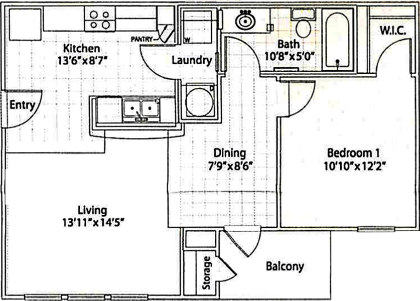 Auburn Square Apartment Homes Vidor, TX (409) 7699331