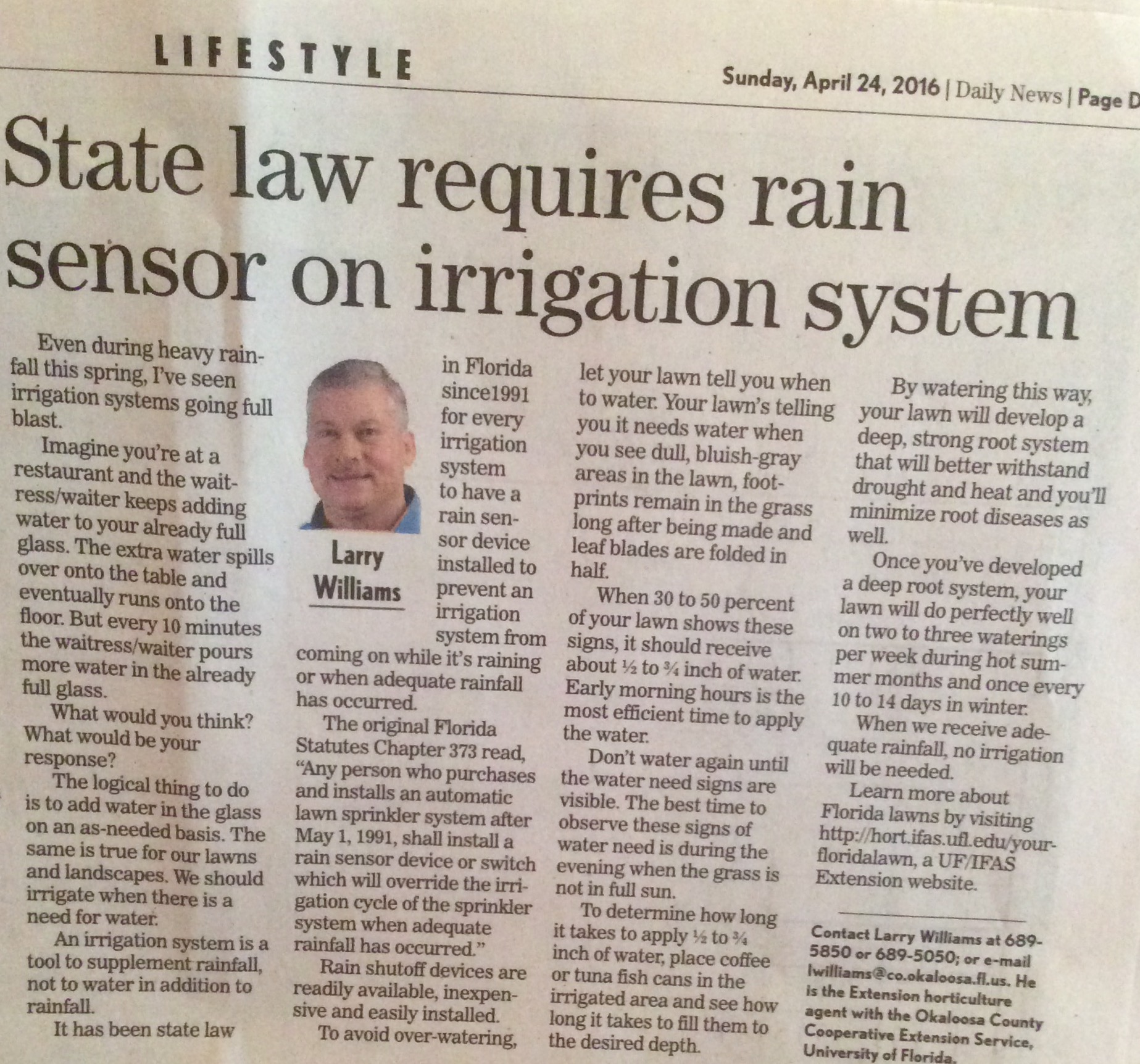 Conservation & Education « Auburn Water System, Inc.