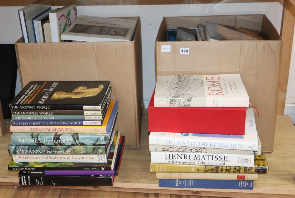 A collection of assorted art reference books Sale 200720