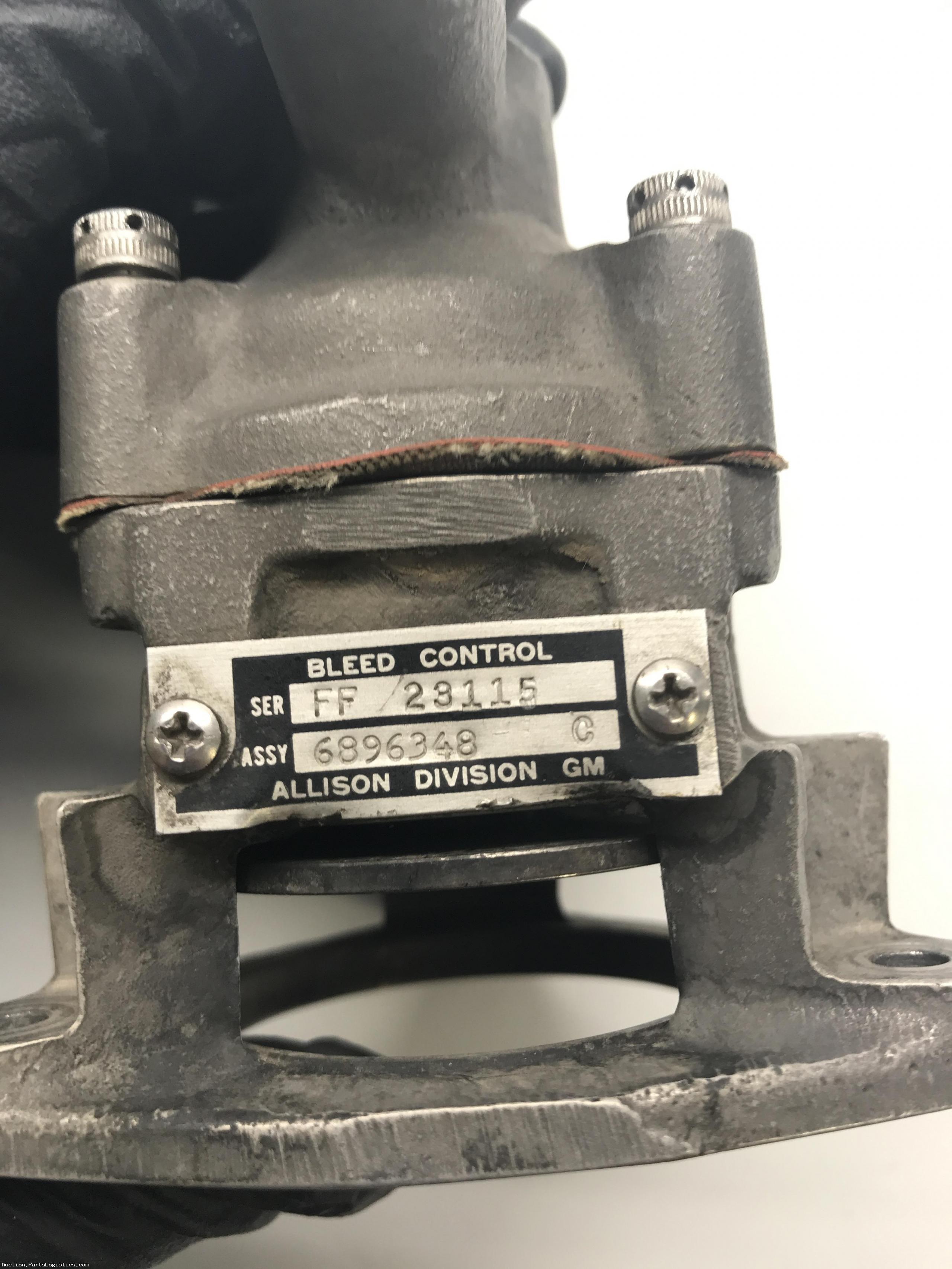 P/N 23053176, Compressor Bleed Valve, S/N FF55804, As Removed RR M250