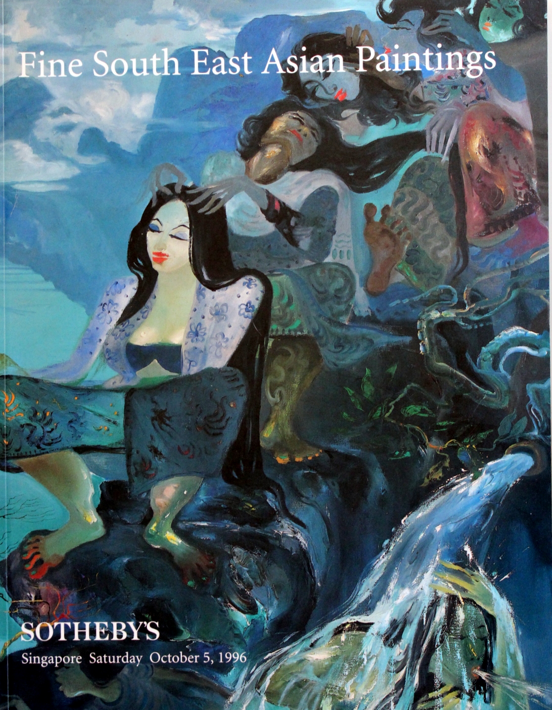 IH SOTHEBYS SOUTH EAST ASIAN PAINTINGS SINGAPORE 10/5/96 Auction