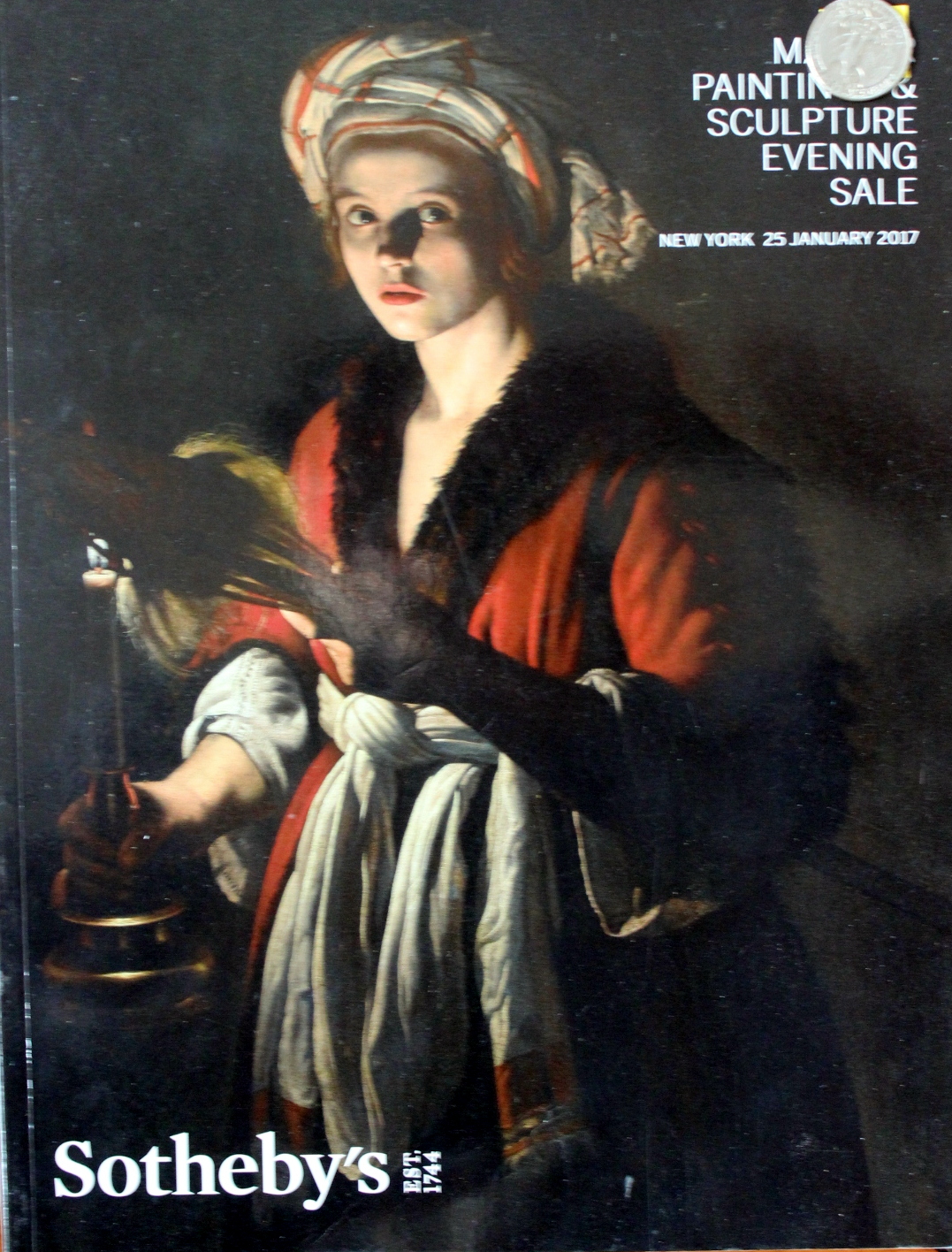IH SOTHEBY'S NEW YORK OLD MASTER PAINTINGS SCULPTURE EVENING SALE 1/25