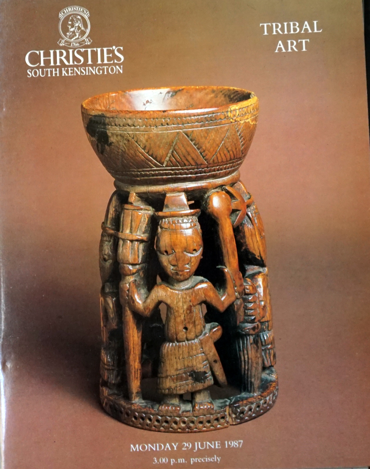 IH CHRISTIES TRIBAL AFRICAN ART LONDON 6/29/87 SALE CODE 2285 Auction