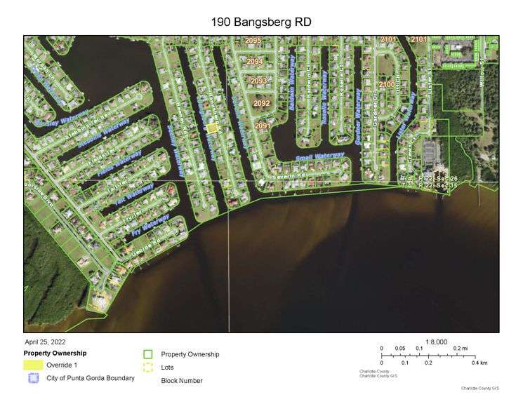 Port Charlotte Florida Waterfront Direct To Harbor Sailboat Access