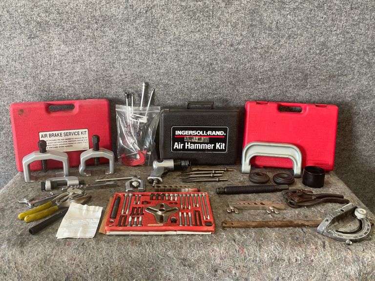 Ball Joint Removal Kit, Air Brake Service Kit, Air Hammer Kit And