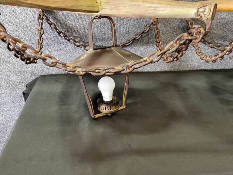 2 Western Hanging Lights 777 Auction Company