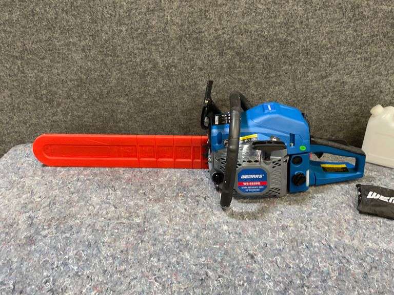 Gas Powered Wemars 20” Chainsaw - 777 Auction Company