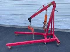 8 Ton Hydraulic/Air Engine Hoist - 777 Auction Company