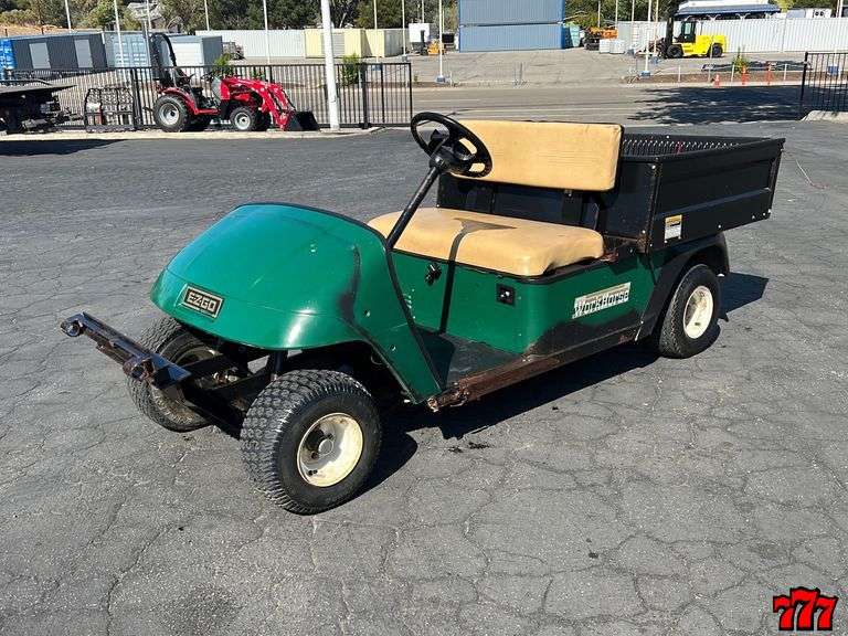 EZGO Work Horse Gas Utility Cart 777 Auction Company