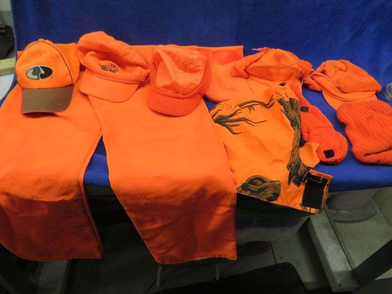 Blaze orange hats, pants and more AAA Auction and Realty