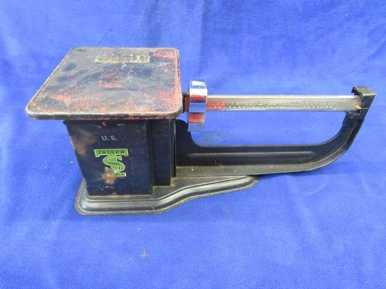 Triner Steel 4lb scale AAA Auction and Realty