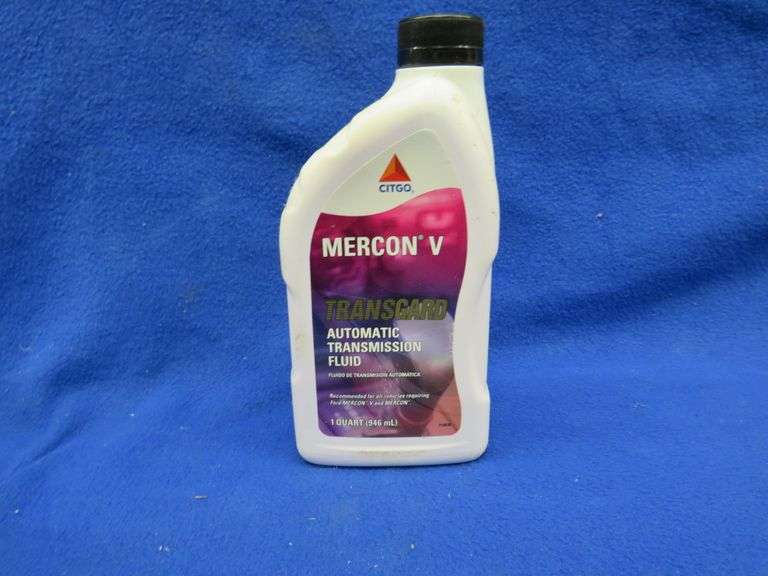Seven full bottles of Citgo Mercon V transmission fluid AAA Auction