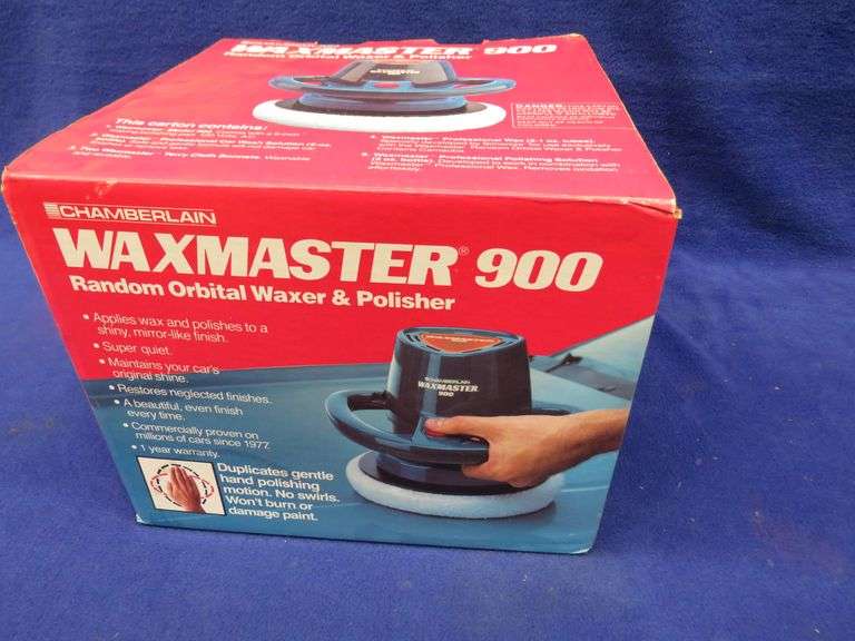 Waxmaster 900 orbital waxer & polisher - AAA Auction and Realty