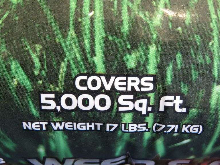 Full 17 lb. bag of Menards Premium Weed & Feed AAA Auction and Realty