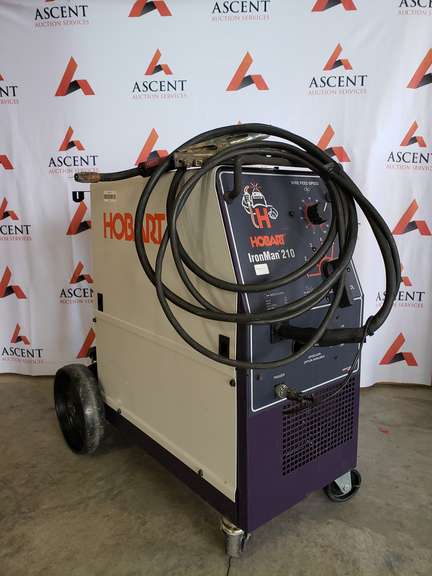 Hobart IronMan 210, 220V Wire Feed Welder - Ascent Auction