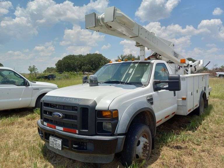 2008 FORD F550 BUCKET TRUCK Auctioneer Express