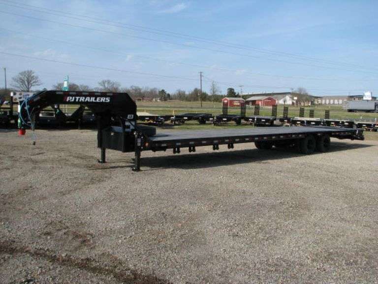 PJ 3F492 GOOSENECK TRAILER Auctioneer Express