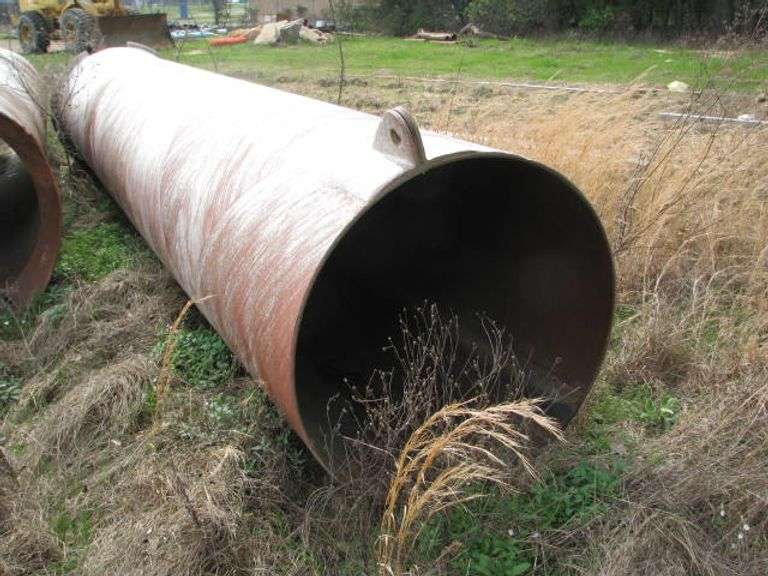(1) FIBERGLASS PIPE Auctioneer Express