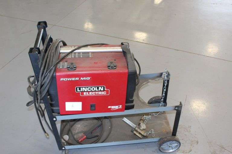LINCOLN POWER MIG 210 MP WELDER - Auctioneer Express