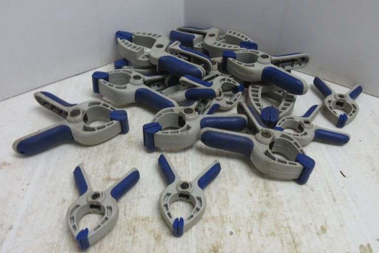 (17) Kobalt Brand Hand Clamps Albrecht Auction Service