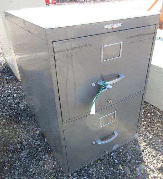 Heavy Duty Metal TwoDrawer File Legal Size, Y and E Brand