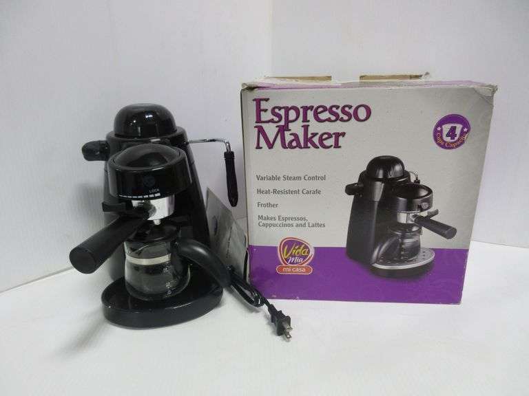 Vida Mia 4c Espresso Maker Albrecht Auction Service