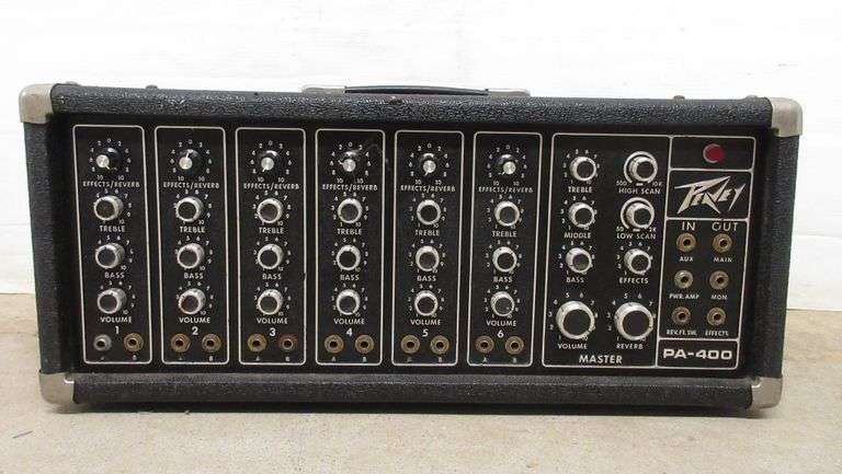 Peavey PA-400 Power Module - Albrecht Auction Service
