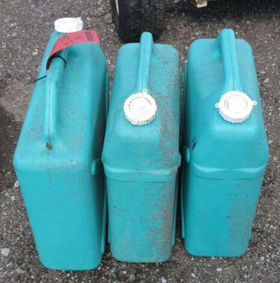 (3) SixGallon Water Jugs Albrecht Auction Service