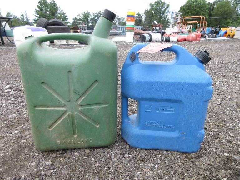 (2) FiveGallon Water Jugs Albrecht Auction Service