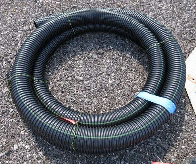 Solid Black Plastic Drain Pipe Albrecht Auction Service