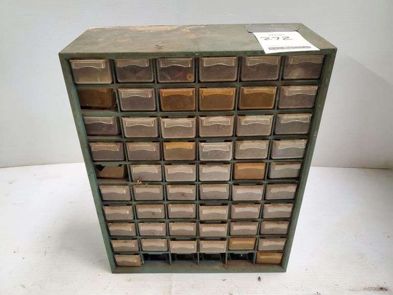 Nut and Bolt Organizer with Miscellaneous Wire Terminals, Etc