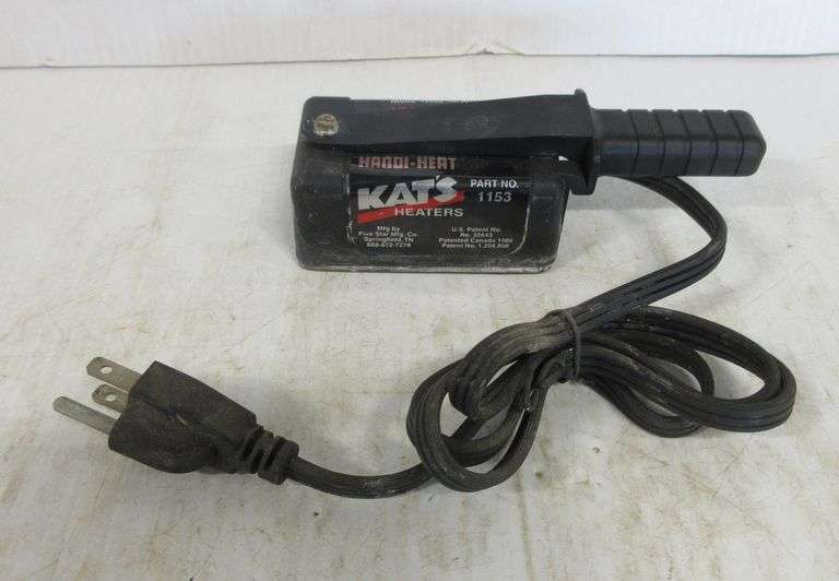 engine heater, Kats 1153 lb., 200W, 120V Albrecht Auction