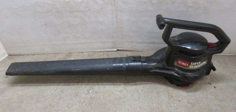 Toro electric leaf blower, works great - Albrecht Auction Service
