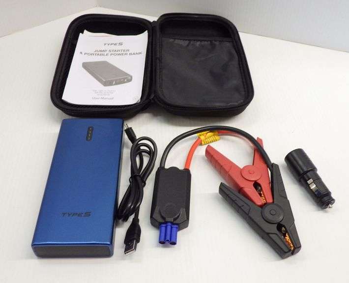 Touring Type S 12V jump starter portable power bank flashlight