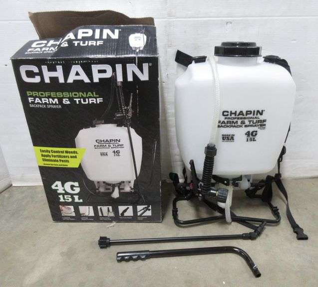 Chapin Professional, Farm and Turf backpack sprayer, 4Gallon/15L