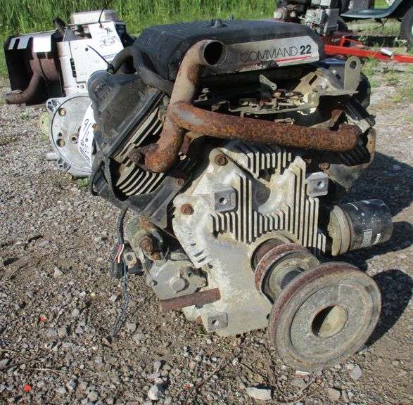 Kohler Command 22 HP twin cylinder engine, came off a Yardman lawn
