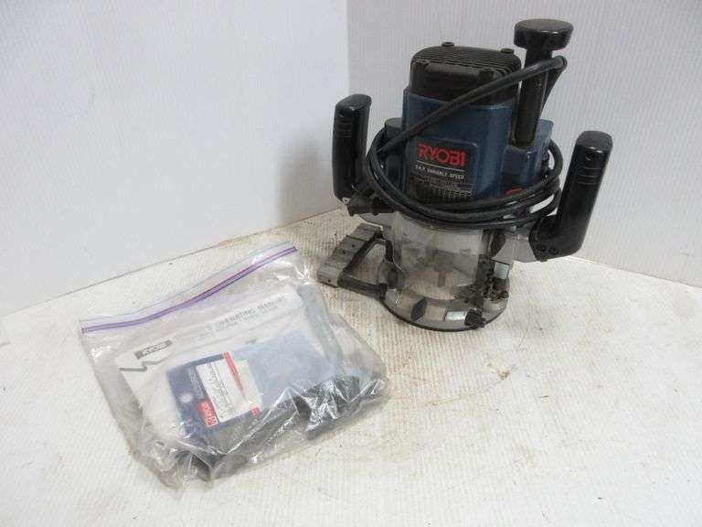 RYOBI, 3-HP heavy duty, router with all tools and manual, works very
